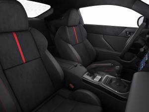 subaru brz 2021 with interior Modelo 3D
