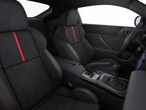 subaru brz 2021 with interior 3D Model