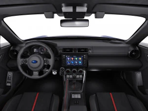 subaru brz 2021 with interior 3D Model