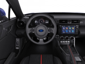 subaru brz 2021 with interior Modelo 3D