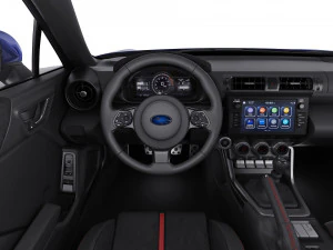 subaru brz 2021 with interior 3D Model