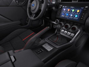 subaru brz 2021 with interior Modelo 3D