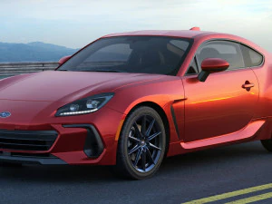 subaru brz 2021 with interior 3D Model