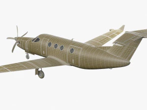 Beechcraft Denali 3D Model