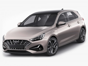 hyundai i30 2020 Modèle 3D