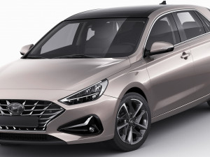 hyundai i30 2020 3D Модель