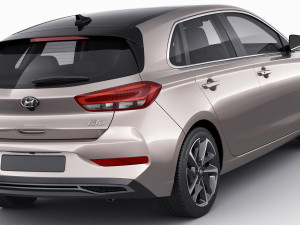 hyundai i30 2020 3D Модель