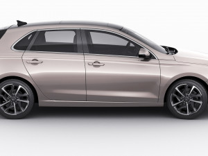 hyundai i30 2020 3D Модель