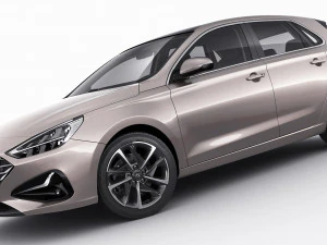 hyundai i30 2020 3D Model