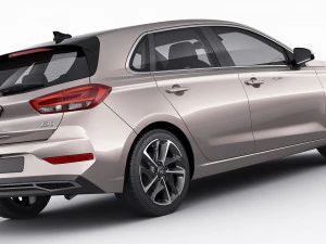 hyundai i30 2020 3D Model