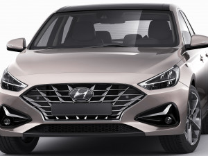 hyundai i30 2020 3D Модель