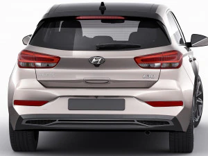 hyundai i30 2020 3D Model