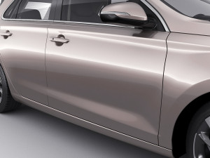 hyundai i30 2020 3D Модель