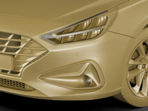 hyundai i30 2020 3D Модель