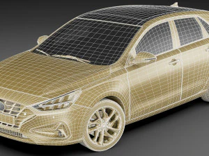 hyundai i30 2020 3D Model