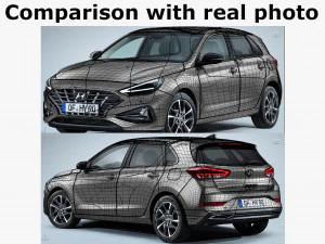 hyundai i30 2020 3D Model