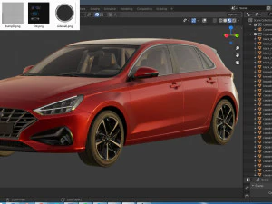 hyundai i30 2020 3D Model