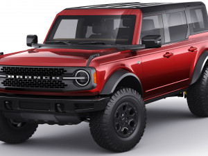 modern retro suv 2021 2-door 4-door 3D Model