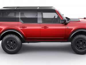 modern retro suv 2021 2-door 4-door 3D Model