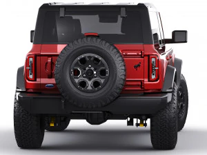 suv retr&ocirc; moderno 2021 2 portas 4 portas Modelo 3D