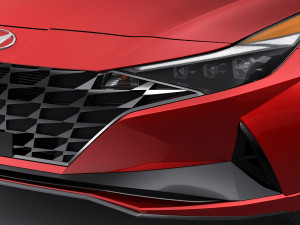 hyundai elantra 2021 3D 模型