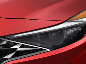 hyundai elantra 2021 3D 模型