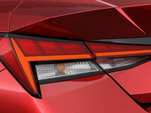 hyundai elantra 2021 3D 模型