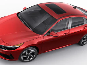 hyundai elantra 2021 3D Model