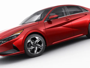 hyundai elantra 2021 3D Model