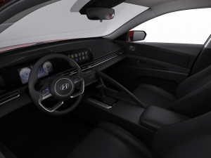 hyundai elantra 2021 3D 模型