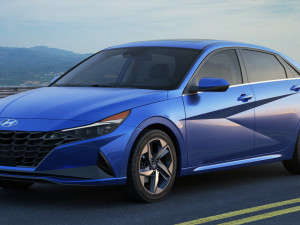hyundai elantra 2021 3D 模型