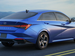 hyundai elantra 2021 3D 模型