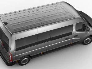renault master bus l3h2 2019 3D Model
