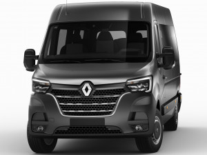 renault master bus l3h2 2019 Model 3D