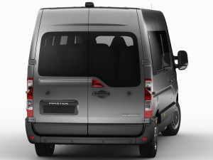 renault master bus l3h2 2019 Model 3D