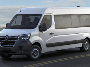 renault master bus l3h2 2019 Model 3D