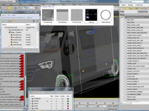 renault master bus l3h2 2019 Model 3D