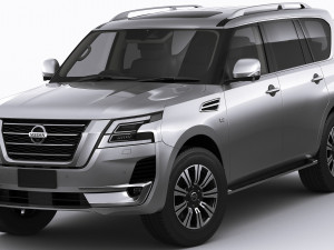 nissan patrol 2020 3Dモデル