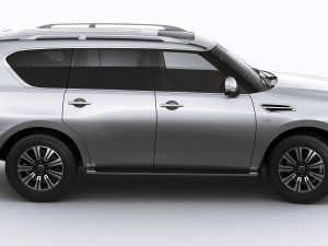 nissan patrol 2020 3Dモデル