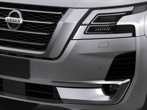 nissan patrol 2020 3Dモデル