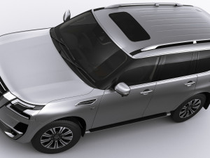 nissan patrol 2020 3Dモデル