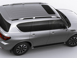 nissan patrol 2020 3Dモデル