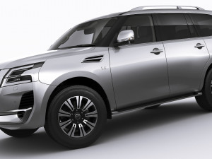 nissan patrol 2020 3Dモデル