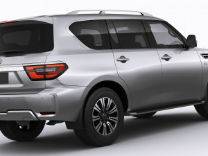nissan patrol 2020 3Dモデル