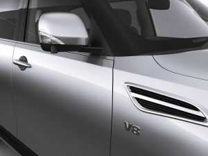 nissan patrol 2020 3Dモデル