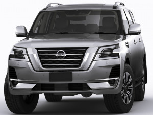 nissan patrol 2020 3Dモデル