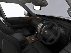 nissan patrol 2020 3Dモデル