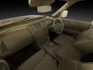 nissan patrol 2020 3Dモデル