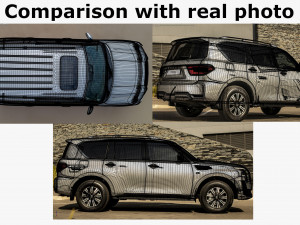 nissan patrol 2020 3Dモデル