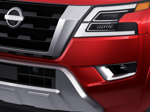 nissan armada 2021 3D Model